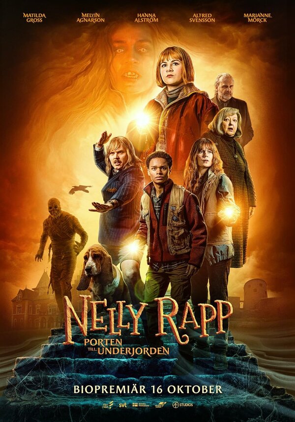 Nelly Rapp - Porten till underjorden постер